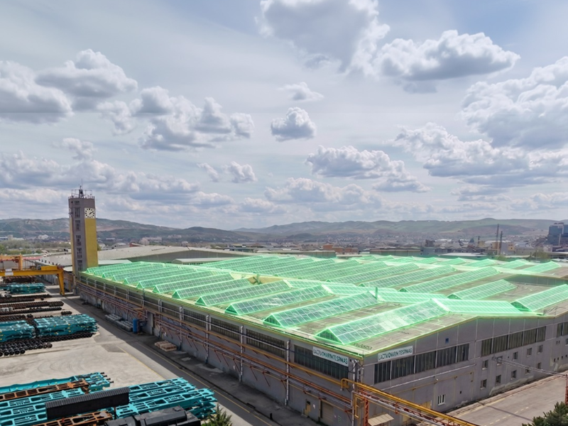 STRATEJİK YÜK VAGONLARI GÜNEŞ ENERJİSİYLE ÜRETİLECEK