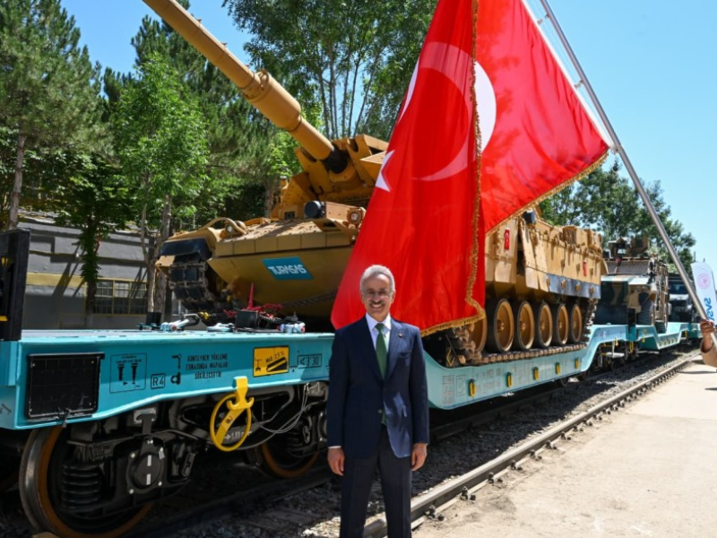 SAVAŞ TANKLARIMIZI TAŞIYACAK VAGONLAR HAZIR