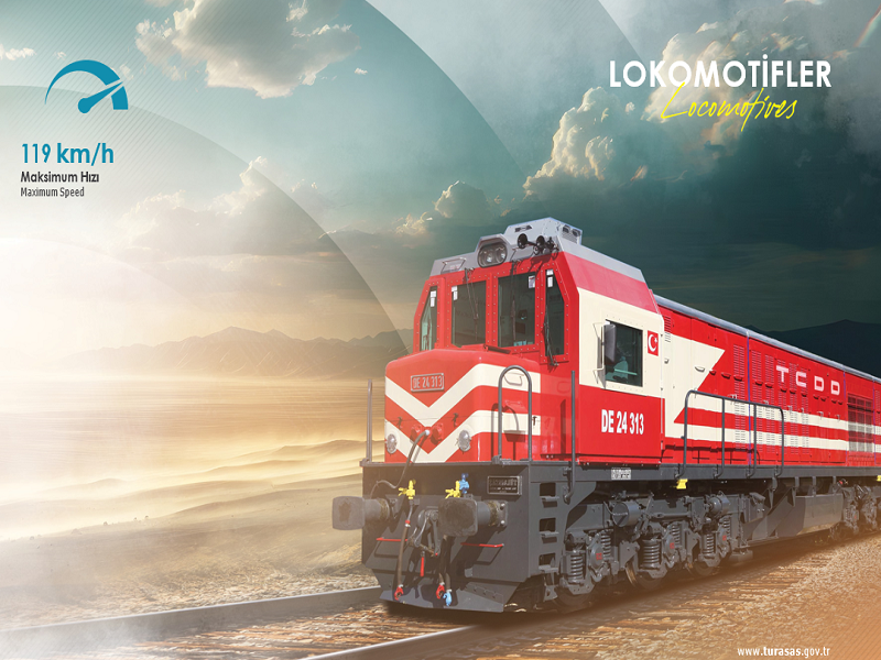DE24000 Dizel Elektrikli Anahat Lokomotifi 