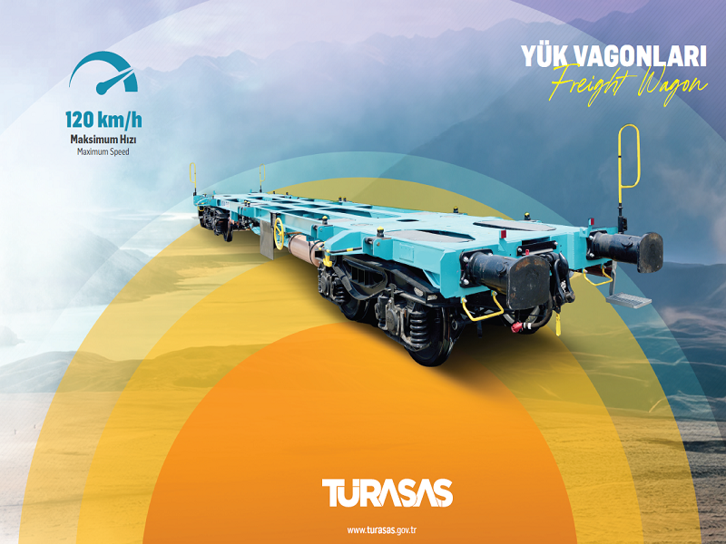 45' Sgmmns(s) Konteyner Vagonu