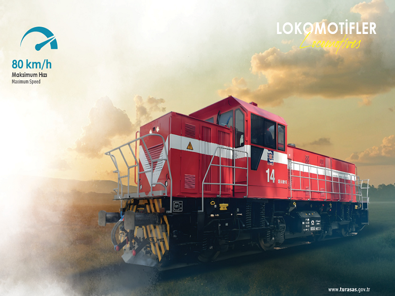 DE10000K Dizel Elektrikli Manevra Lokomotifi